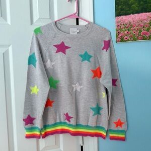 brodie cashmere rare summer star light sweater (size m)
